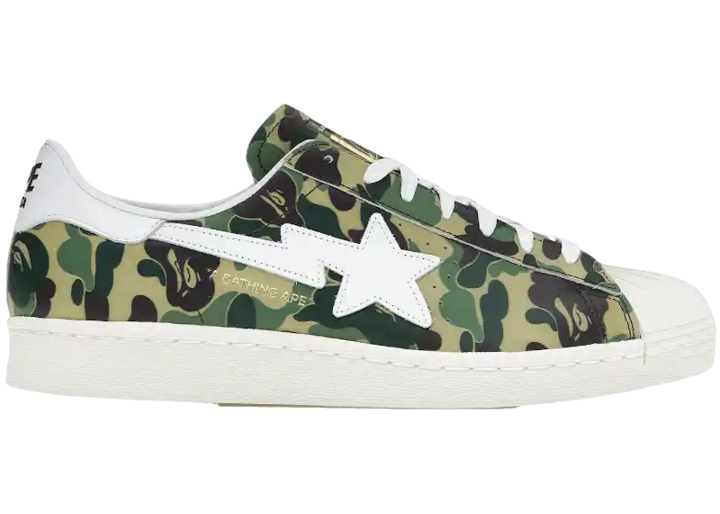 adidas Superstar - Bape ABC Camo Green