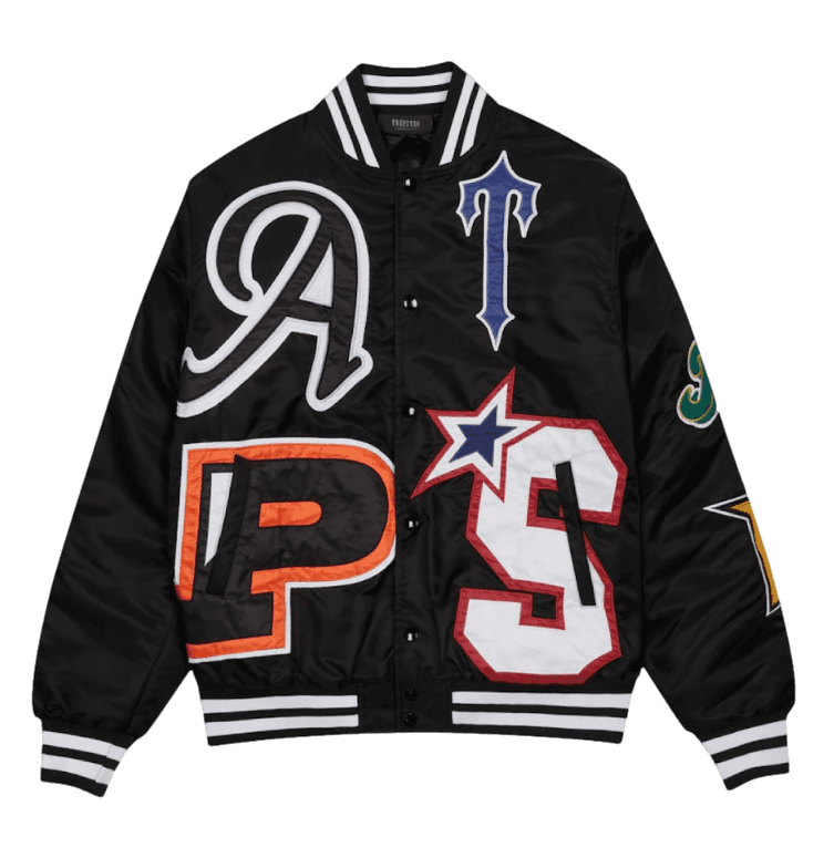 Trapstar Wildcard Stadium Jacket - Black