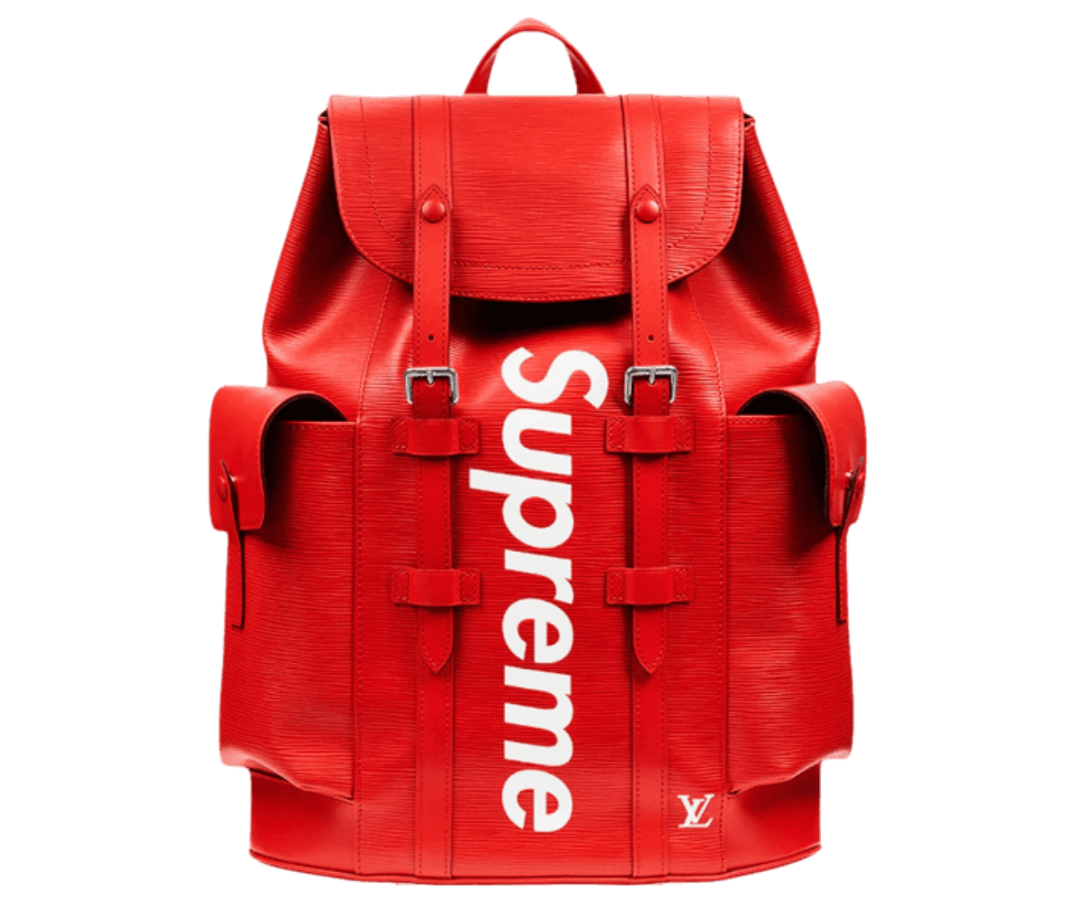 Louis Vuitton x Supreme Christopher Backpack - Epi PM Red
