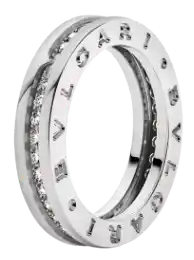 Bvlgari B.Zero1 Ring - 18K White Gold
