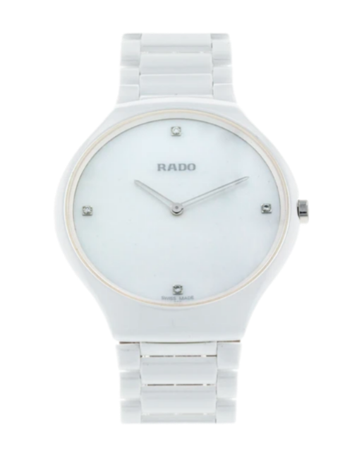 Rado True Mother Of Pearl White Diamond - 39mm, Ceramic (2021)