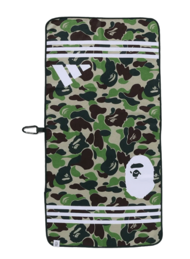 BAPE x adidas Golf ABC Camo Towel - Green