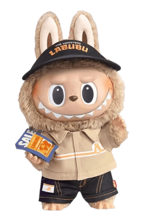 Pop Mart Labubu The Monsters The Naughty Cashier Vinyl Plush Doll