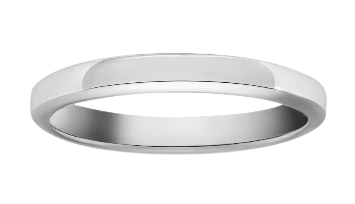 Van Cleef Toujours Wedding Band - 2.5 mm, Platinum