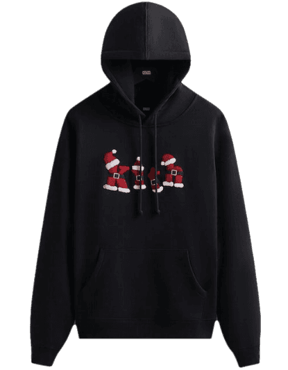 Kith Kithmas Tree Ornament Hoodie - Black