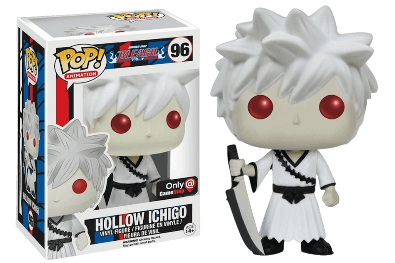 Animation Bleach Ichigo Kurosaki (Hollow) (Black and White) Gamestop Exclusive Figure 96