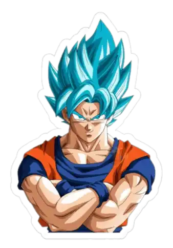 Goku Dragon Ball Z Sticker