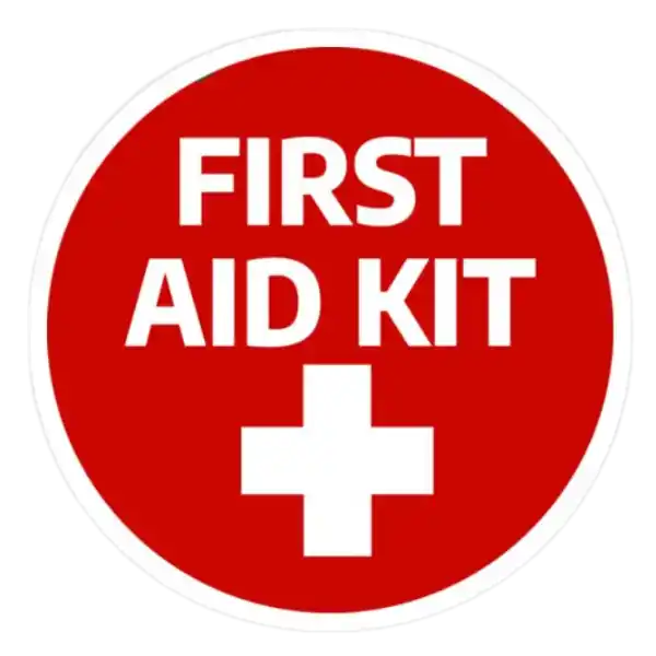 First Aid Kit Sticker