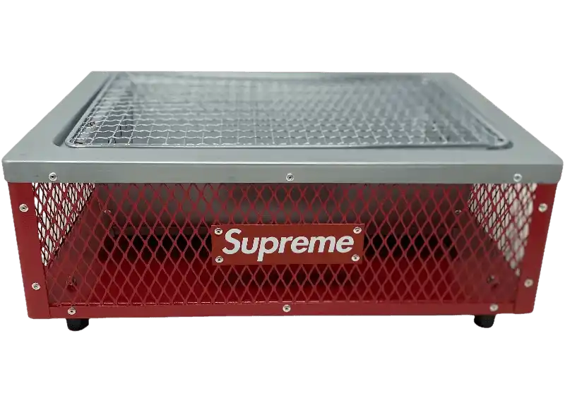 Supreme Coleman Charcoal Grill - Red
