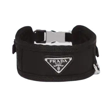 Prada Nylon Pet Collar - Black
