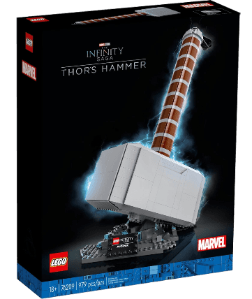 LEGO Marvel Studios The Infinity Saga Thor's Hammer Set 76209