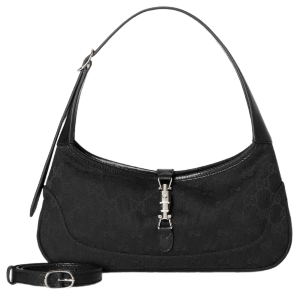 Gucci Jackie Slim Small Shoulder Bag - Black