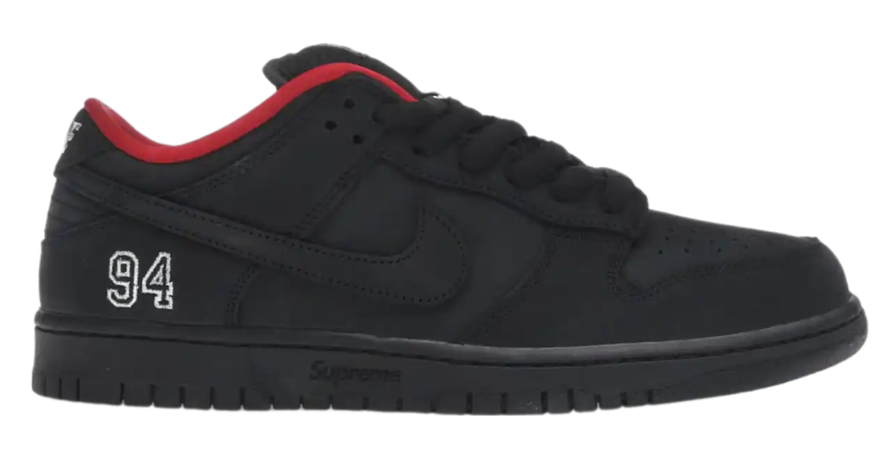 Nike SB Dunk Low - Supreme 94 Black