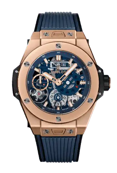 Hublot Big Bang Meca-10 King Gold Blue - 45mm, 18k Gold, Titanium