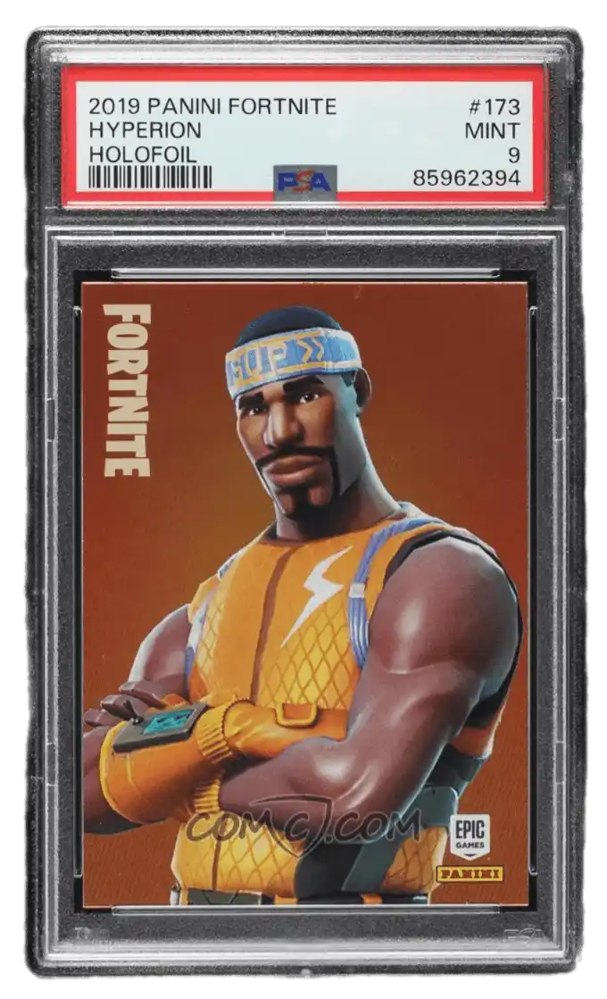 2019 Panini Fortnite  - Holofoil #173 - Hyperion PSA 9