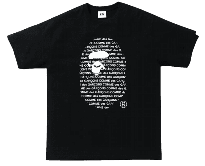 BAPE X CDG Osaka 2 Tee - Black