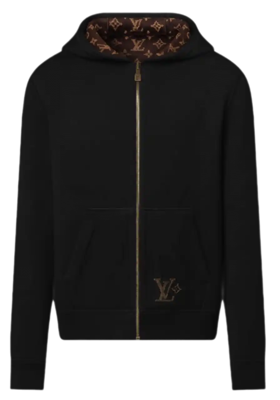 Louis Vuitton Monogram Reversible Double Face Hooded Blouson