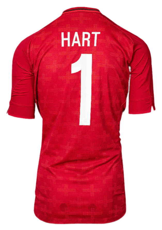 UNSIGNED Joe Hart England 2012-13 Goalkeeper Shirt
