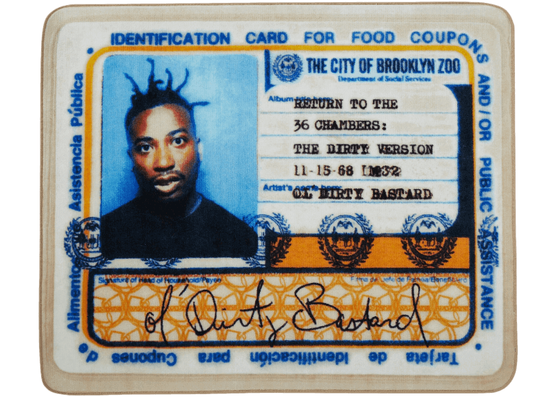 Supreme Ol' Dirty Bastard Rug - Multicolor