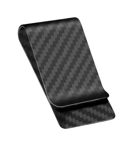 Carbon Fibre Wallet Money Clip