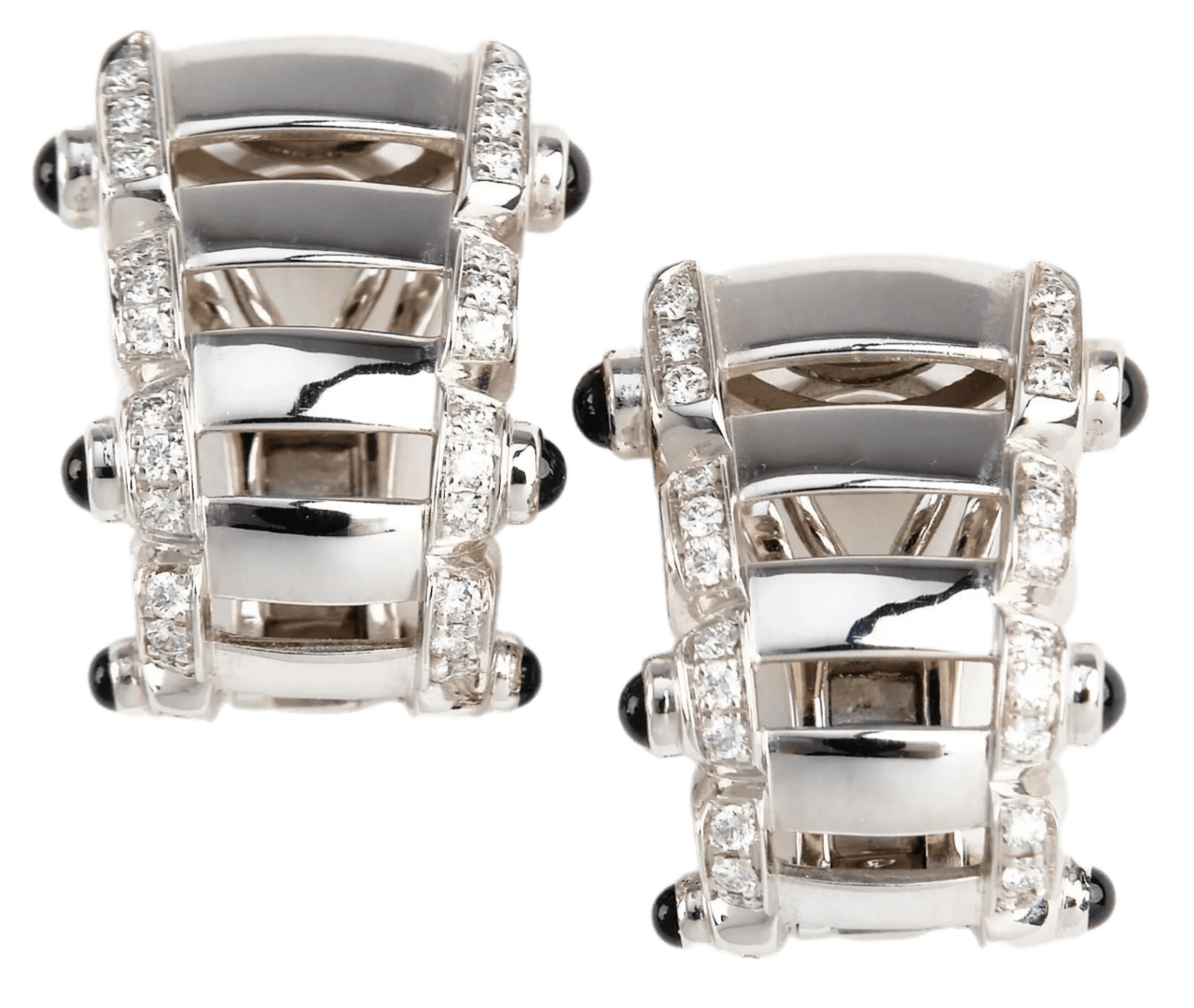 Patek Philippe Twenty-4 Diamond Earrings - White Gold