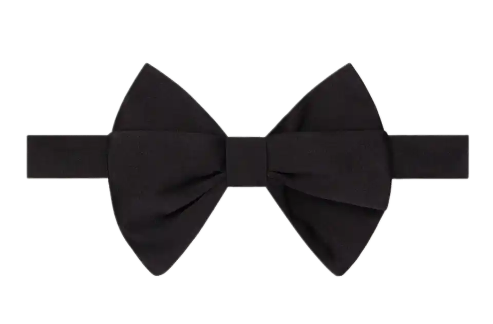 Givenchy Bow Tie in Silk - Black