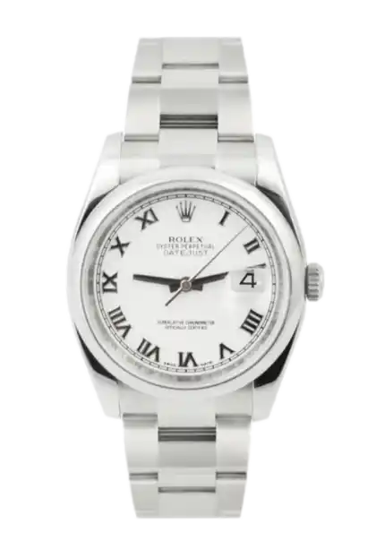 Rolex Datejust Oyster Perpetual White Dial - 36mm, Steel (2012)