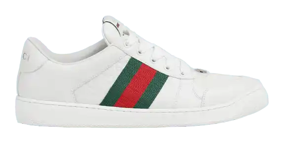 Gucci Men's Screener Sneaker - White Leather