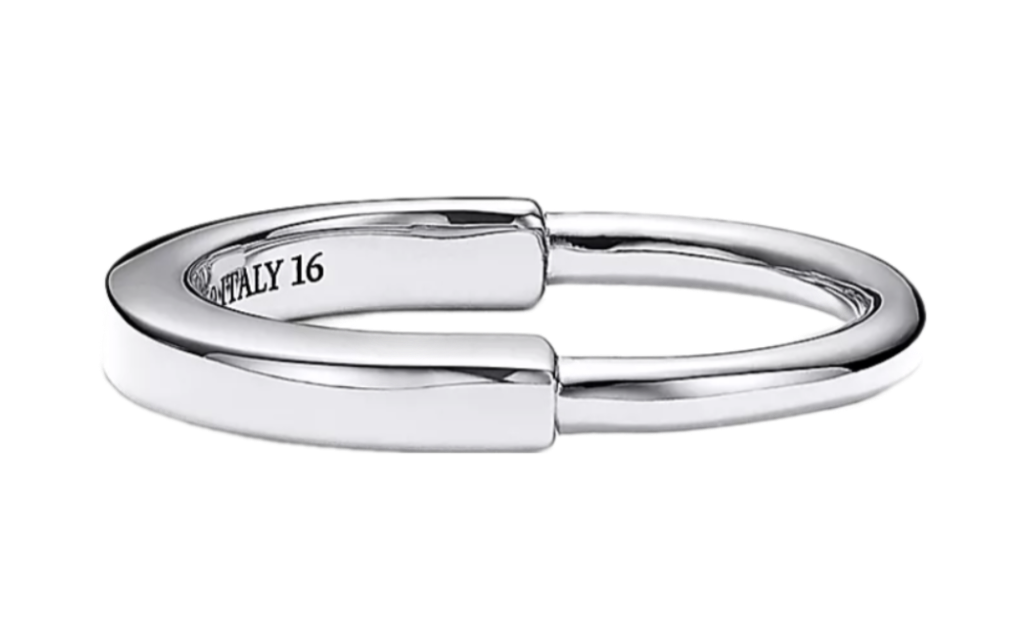 Tiffany Lock Ring - White Gold