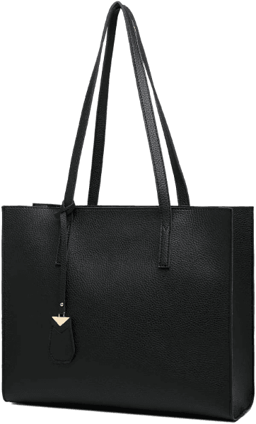 MORGLOVE Women's Tote Bag Large Handbag - Black