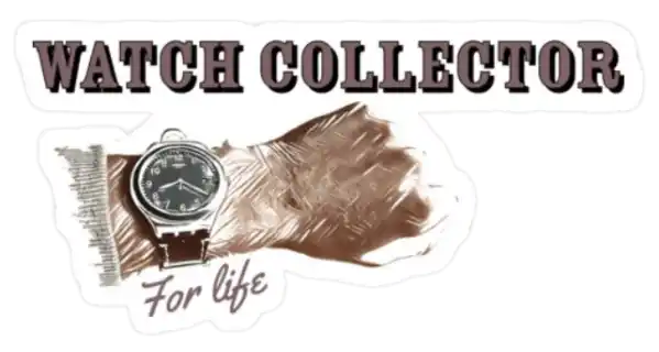 Watch Collector Sticker