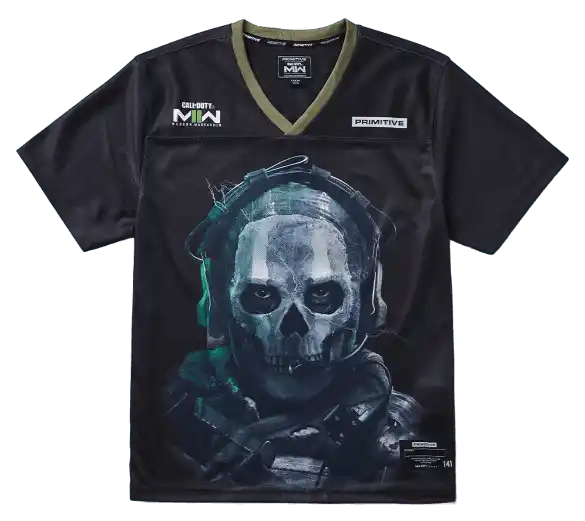 Call of Duty: Modern Warfare II Ghost Art Black Jersey