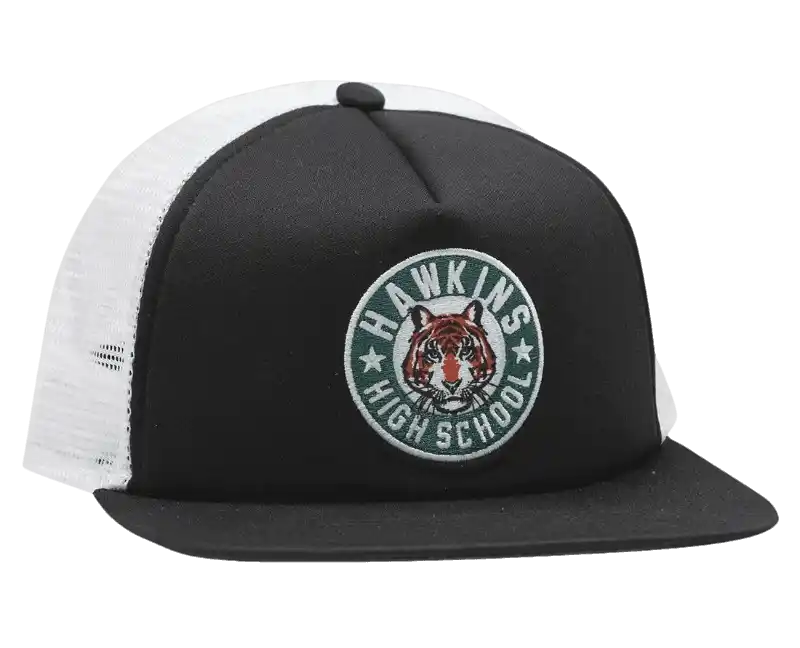Nike x Stranger Things Hawkins High Trucker Hat - Black
