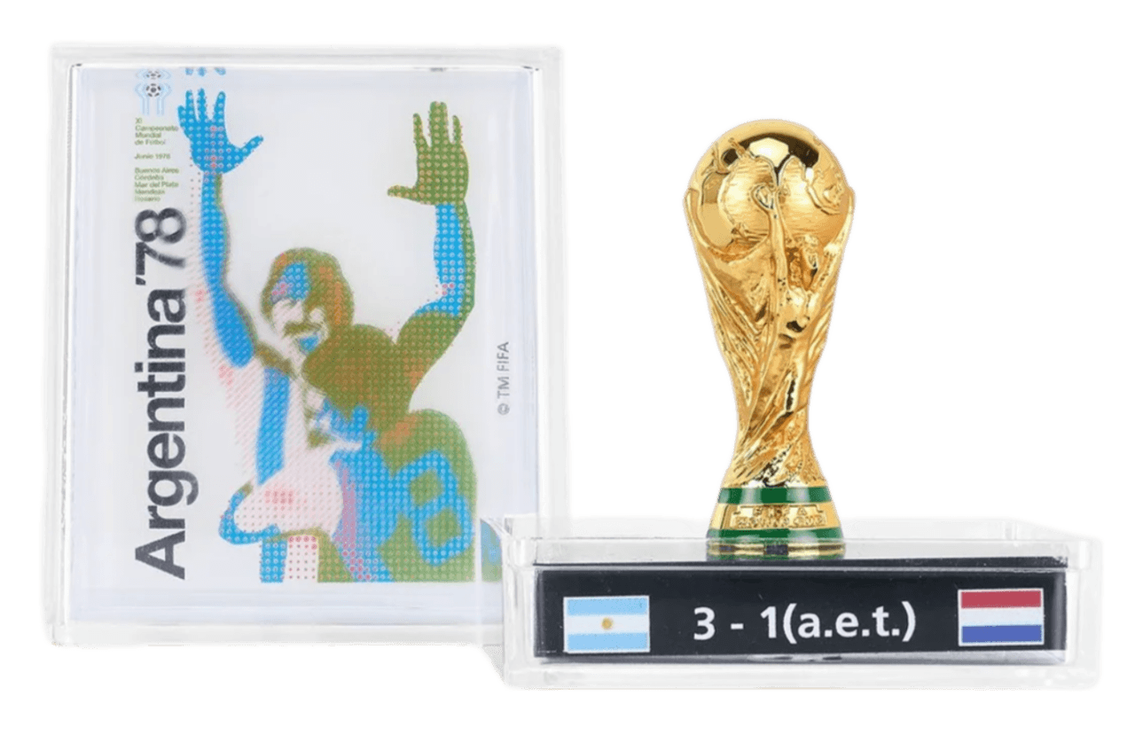 45mm Licensed 1978 FIFA World Cup Replica Trophy