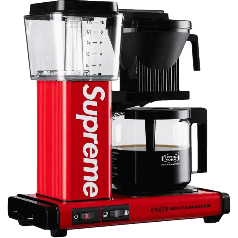 Supreme Moccamaster KBGV Select Coffee Maker - Red