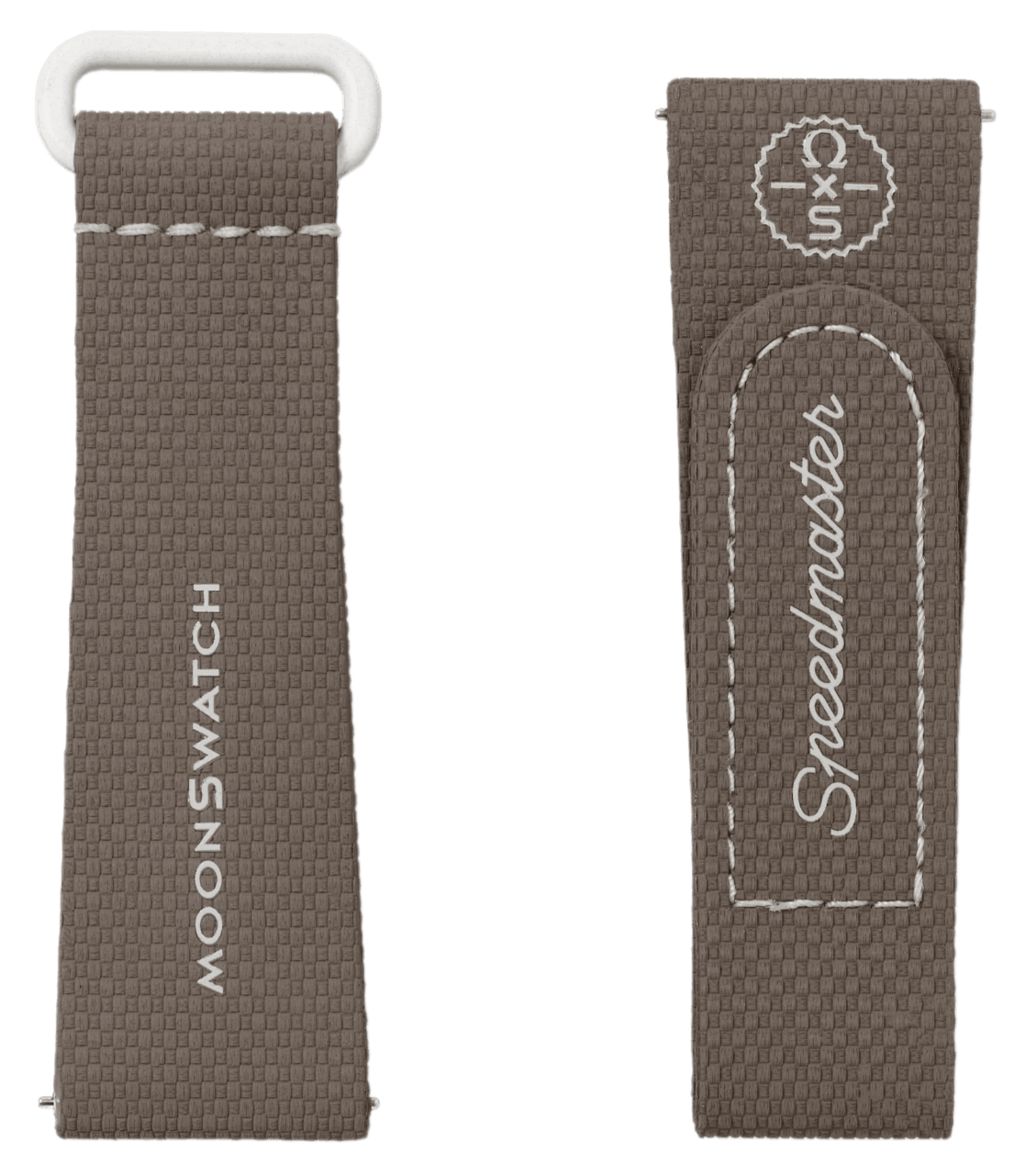 Swatch Moonswatch Dark Brown/Sand Rubber Strap