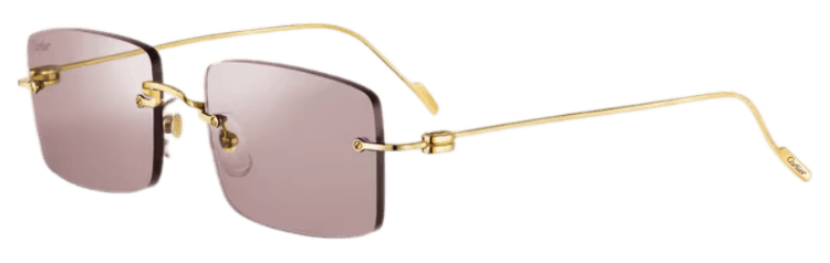 Cartier C De Cartier Precious Sunglasses - Rose Gold