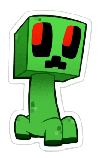 Minecraft Creeper Sticker