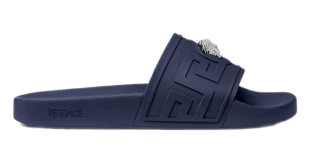 Versace La Medusa Sliders - Blue