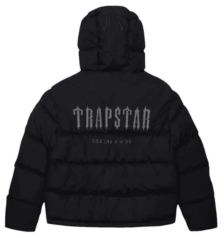Trapstar Decoded 2.0 Hooded Puffer Jacket - Black
