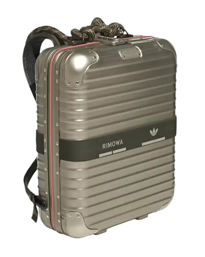 adidas NMD Rimowa Backpack Aluminium Tech Beige/Night Cargo/Active Orange
