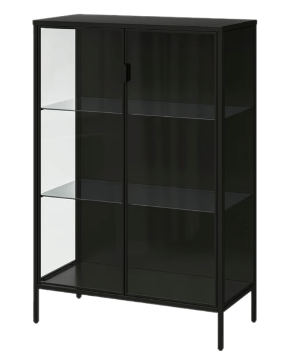 RUDSTA Glass-door Cabinet - Anthracite