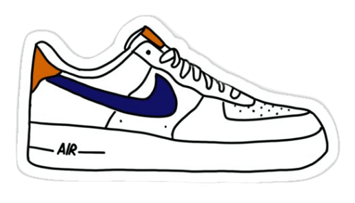 Nike AF1 Sticker