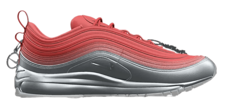 Nike Air Max 97 "Hot Girl" By You - Fire Red