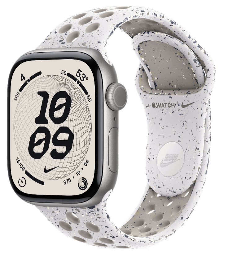 Apple Watch Series 11 - Aluminium, Space Gray, 42mm, GPS, Rubber - Nike Sport Band (Veiled Grey)