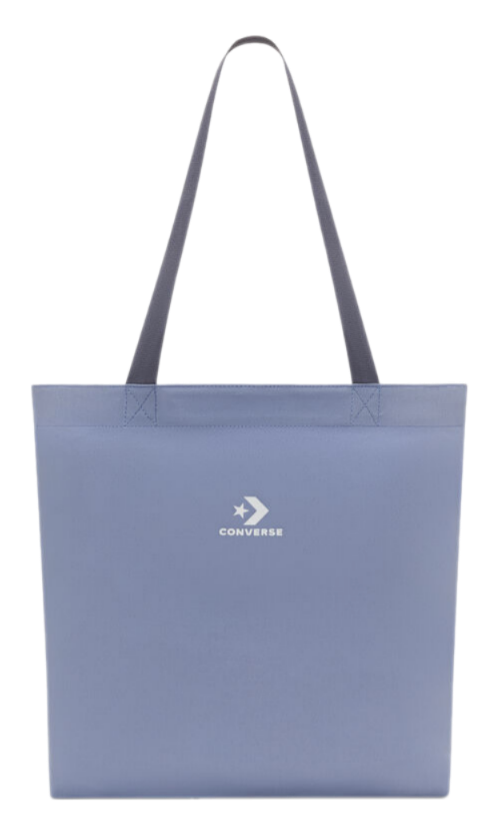 Converse Star Chevron Canvas Tote Bag - Lilac