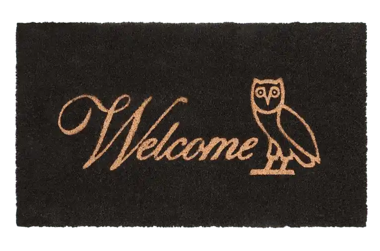 OVO Welcome Mat - Black