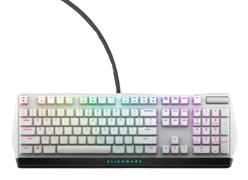 Alienware Low Profile RGB Mechanical Gaming Keyboard - AW510K (Lunar Light)