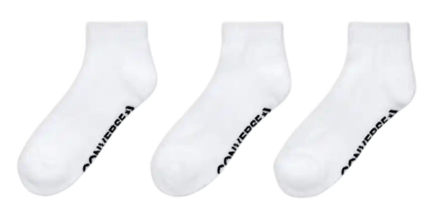 Converse 3-Pack Chuck High Socks - White