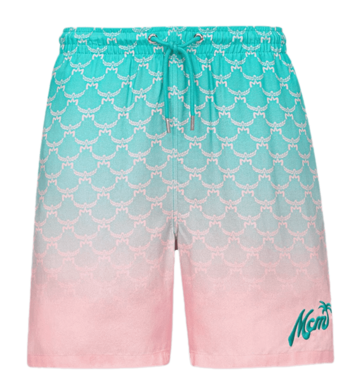 MCM x SNIPES Gradation Monogram Shorts - Blue/Ceramic